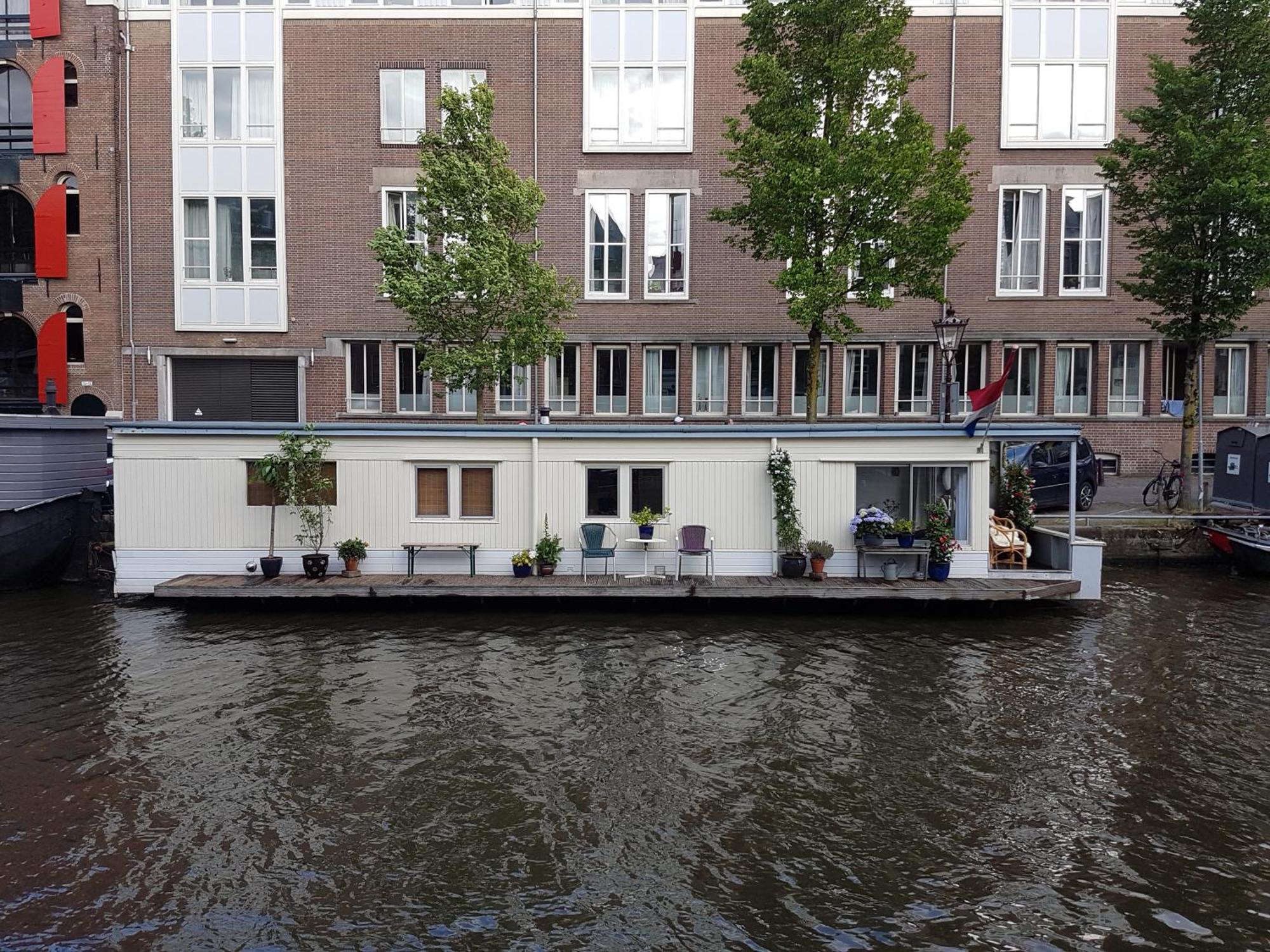 Pantheos Top Houseboat Amsterdam Buitenkant foto