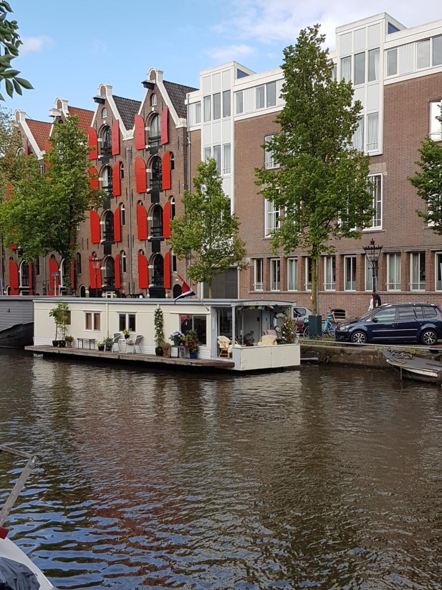 Pantheos Top Houseboat Amsterdam Buitenkant foto